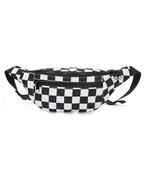 Heuptas Zwart-Wit Checkered Fanny Pack Schaakbord Blokjes He, Ophalen of Verzenden, Nieuw, Overige typen