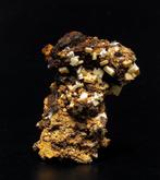 wulfeniet Kristallen op matrix - Hoogte: 6 cm - Breedte: 4, Verzamelen