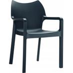 (MDK-105013) Siesta Diva 4-pootsstoel zwart, Ophalen of Verzenden, Nieuw, Zwart