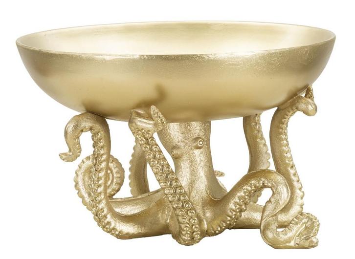 OCTUPUS DIENBLAD CM Ø 30X18, Huis en Inrichting, Woonaccessoires | Overige, Ophalen of Verzenden