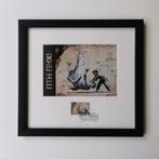 Banksy - FCK PTN ( ) BANKSY Framed with postal