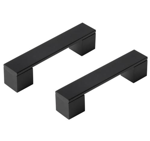 Differnz meubelgreep Tilburg 96 mm mat zwart 2 stuks, Doe-het-zelf en Verbouw, Hang- en Sluitwerk, Verzenden