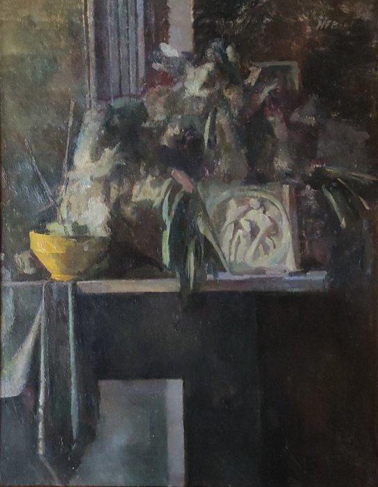 H.F. Boot (1877-1963) - Stilleven op schouw, Antiek en Kunst, Kunst | Schilderijen | Klassiek