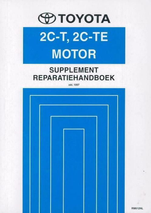 1997 Toyota Avensis / Corona motor 2C-T, 2C-TE handboek, Auto diversen, Handleidingen en Instructieboekjes, Verzenden