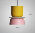 Macaron LED Hanglamp – Moderne Kleurrijke Plafondlamp Eetkam, Huis en Inrichting, Lampen | Hanglampen, Verzenden, Nieuw