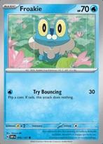 Froakie 056/197 reverse holo Obsidian flames, Ophalen of Verzenden, Nieuw, Losse kaart, Foil