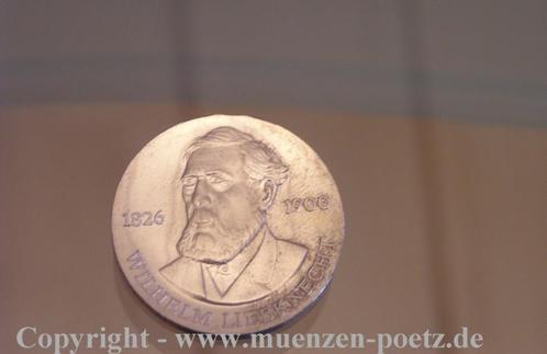 Ddr 20 Mark 1976 Wilhelm Liebknecht zilver, Postzegels en Munten, Munten | Europa | Niet-Euromunten, Verzenden