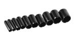 Set van 50 flexibele hulzen (omdop, huls, rond, 6.0 mm, zwa, Ophalen of Verzenden, Nieuw
