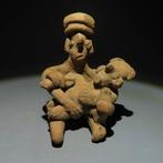 Colima, West-Mexico Terracotta Moederschapsfiguur. 200, Verzamelen, Mineralen en Fossielen
