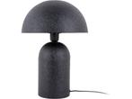Leitmotiv Boaz - Tafellamp paddenstoel - 31x31x43cm - Zwart, Verzenden, Zo goed als nieuw