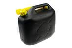 Jerrycan 10 Liter kunststof (brandstoffen) zwart, Fietsen en Brommers, Ophalen of Verzenden, Nieuw