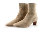 Manfield Laarzen in maat 42 Beige, Kleding | Dames, Schoenen, Hoge laarzen, Verzenden, Beige, Zo goed als nieuw