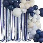 Blauwe Ballonnenboog Met Slingers 3m, Nieuw, Verzenden