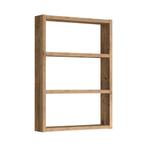 [en.casa] Keukenrek Lappajärvi 60x43x9cm houtkleurig, Huis en Inrichting, Keuken | Keukenelementen, Verzenden, Nieuw