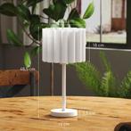 TRUUSK Tafellamp met Golf-lampenkap - E27-fitting - Knopscha, Huis en Inrichting, Lampen | Tafellampen, Verzenden, Nieuw