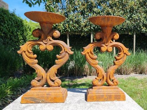 Kandelaar - Gietijzer, Antiek en Kunst, Curiosa en Brocante