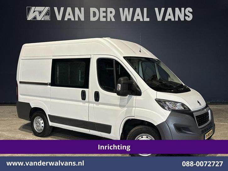 Peugeot Boxer | 2.0 BlueHDI 131pk L1H2 inrichting Euro6, Auto's, Bestelauto's, Dealer onderhouden, Lease, Handgeschakeld, Diesel