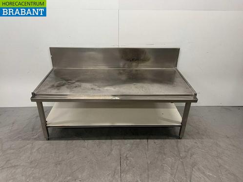 RVS Werktafel Tafel Woktafel 160 x 80 x 60 cm Horeca, Zakelijke goederen, Horeca | Keukenapparatuur, Gebruikt, Ophalen of Verzenden