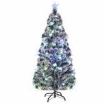 vidaXL Voorverlichte kerstboom met standaard en LED 150 cm, Verzenden, Nieuw