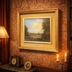 Lijst - Hout, Gouden jaren van het Italiaanse begin van de, Antiek en Kunst, Curiosa en Brocante