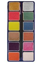 PXP Palet Metallic Colours 12 X 6gr With 2 Brushes ( Liner S, Verzenden, Nieuw