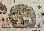 330x280cm! Zeldzame Egyptische stof - Museumontwerp -, Antiek en Kunst, Antiek | Kleden en Textiel