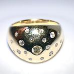 Ring Geel goud Diamant  (Natuurlijk), Sieraden, Tassen en Uiterlijk, Antieke sieraden