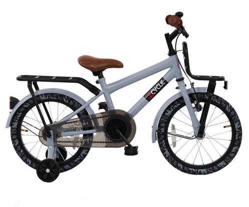 2Cycle Cargo - 16 inch - Kinderfiets - Grijs, Fietsen en Brommers, Fietsen | Jongens, 16 inch, Nieuw, Verzenden