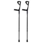 MultiMotion Elleboogkrukken met Open Manchet – Zwart, Diversen, Ophalen of Verzenden, Nieuw