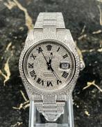 Rolex Datejust 41 - Roman -New  126300 - Iced Out - Diamonds, Sieraden, Tassen en Uiterlijk, Horloges | Heren, Staal, Polshorloge