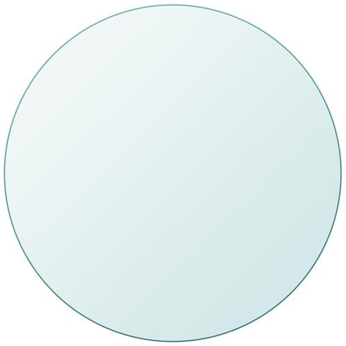 Tafelblad Glas 600mm - Retourdeal - 41% Korting!, Huis en Inrichting, Tafelonderdelen, 50 tot 100 cm, Tafelblad, 50 tot 100 cm