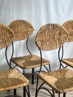 Cappellini - Tom Dixon - Stoel (4) - Banaan - IJzer, riet, Antiek en Kunst, Antiek | Meubels | Stoelen en Banken