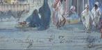 Charles II Robertson (1844-1891) - Le souk