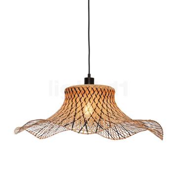Good & Mojo Ibiza Hanglamp, natuur/zwart - 65 cm beschikbaar voor biedingen