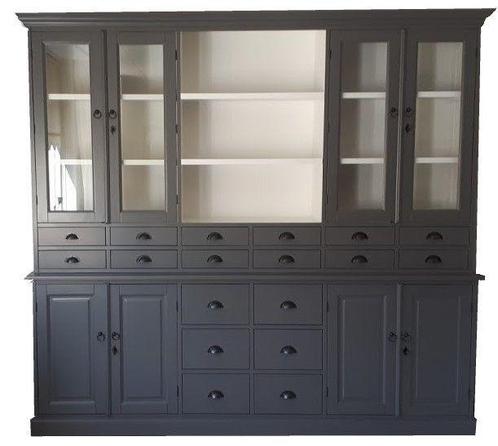 Buffetkast grijs Baarn 250cm, Huis en Inrichting, Kasten | Buffetkasten, Ophalen of Verzenden