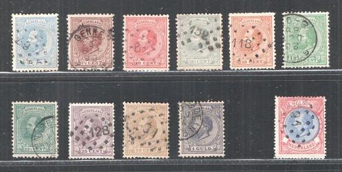 Nederland 1872/1896 - Koning Willem III - Koningin, Postzegels en Munten, Postzegels | Nederland