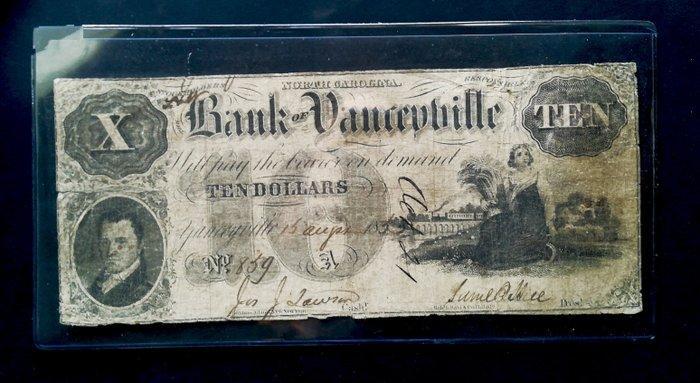 Verenigde Staten van Amerika - Verouderde valuta -. 10, Postzegels en Munten, Bankbiljetten | Europa | Niet-Eurobiljetten