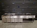 Zanussi kooklijn | 6-pits gasfornuis, friteuse, pastakoker,, Gebruikt, Fornuis, Frituur en Grillen