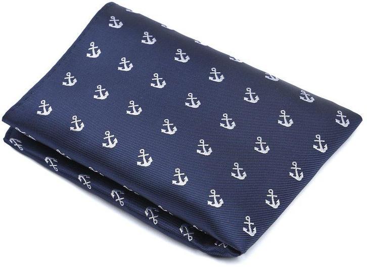 Suitable Pochet Anker Navy maat one size Heren, Kleding | Heren, Stropdassen, Blauw, Nieuw, Verzenden