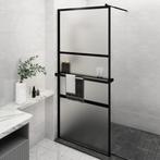 vidaXL Inloopdouchewand met schap 90x195 cm ESG-glas, Verzenden, Nieuw