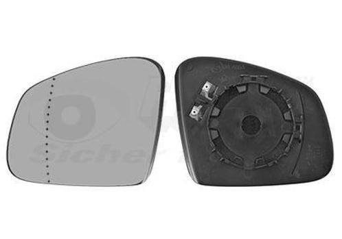 SPIEGELGLAS MET PAD VOOR RENAULT TWINGO 2014- 4538114100, Auto-onderdelen, Spiegels, Nieuw, Ophalen of Verzenden