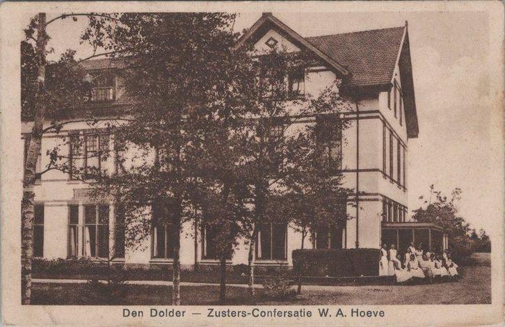 DEN DOLDER - Zusters-Confersatie W. A. Hoeve, Verzamelen, Ansichtkaarten | Nederland, Verzenden