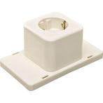 ABB Enkele wandcontactdoos 3611W1 S voor lasdoos 3611 S, Ophalen of Verzenden, Nieuw