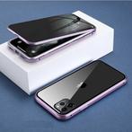 iPhone XR Magnetisch Privacy Hoesje met Tempered Glass -, Verzenden, Nieuw