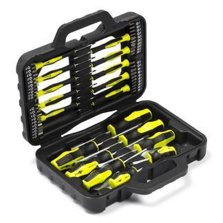 Precisie schroevendraaierset | Goobay | 58 stuks, Doe-het-zelf en Verbouw, Gereedschap | Handgereedschap, Nieuw, Verzenden