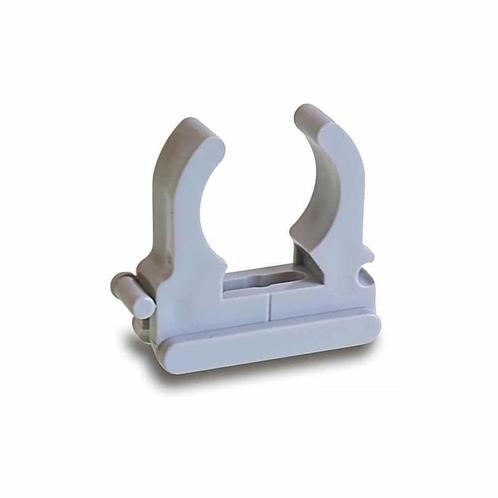 Mepac klembeugel 25mm grijs - 50 stuks, Doe-het-zelf en Verbouw, Elektra en Kabels, Ophalen of Verzenden