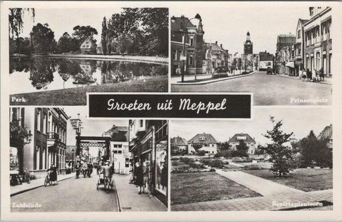 MEPPEL - Meerluik Groeten uit Meppel, Verzamelen, Ansichtkaarten | Nederland, Verzenden