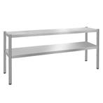 GGM Gastro | Bovenste plank PREMIUM - 2000x370mm - met 2 |, Verzenden, Nieuw in verpakking