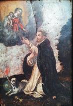 Scuola Italiana (XVII) - Madonna con Gesù bambino consegna, Antiek en Kunst, Kunst | Schilderijen | Klassiek