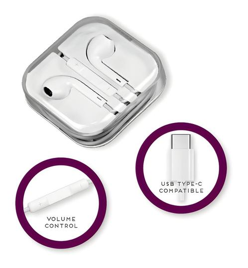 USB-C oordopjes (bedraad, wit), Doe-het-zelf en Verbouw, Gereedschap | Handgereedschap, Nieuw, Ophalen of Verzenden